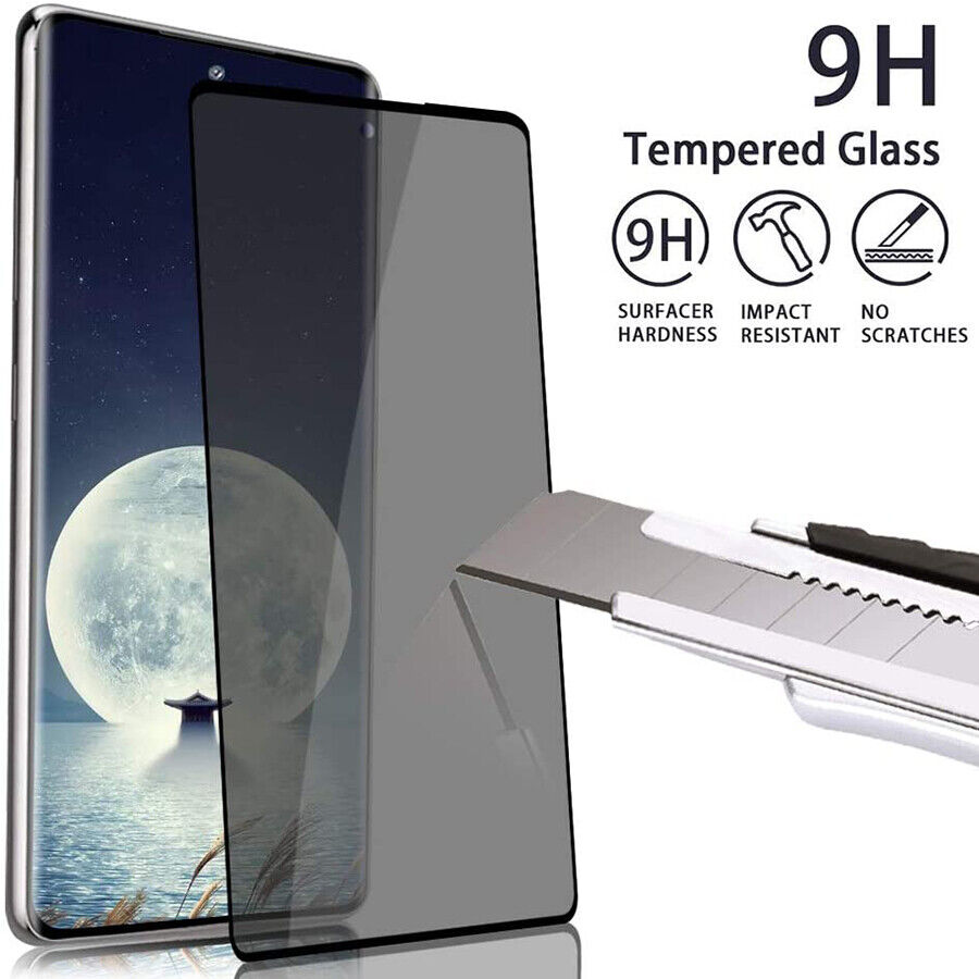 Privacy Tempered Glass Screen Protector For Samsung Galaxy S23 S22 Puce Gaia