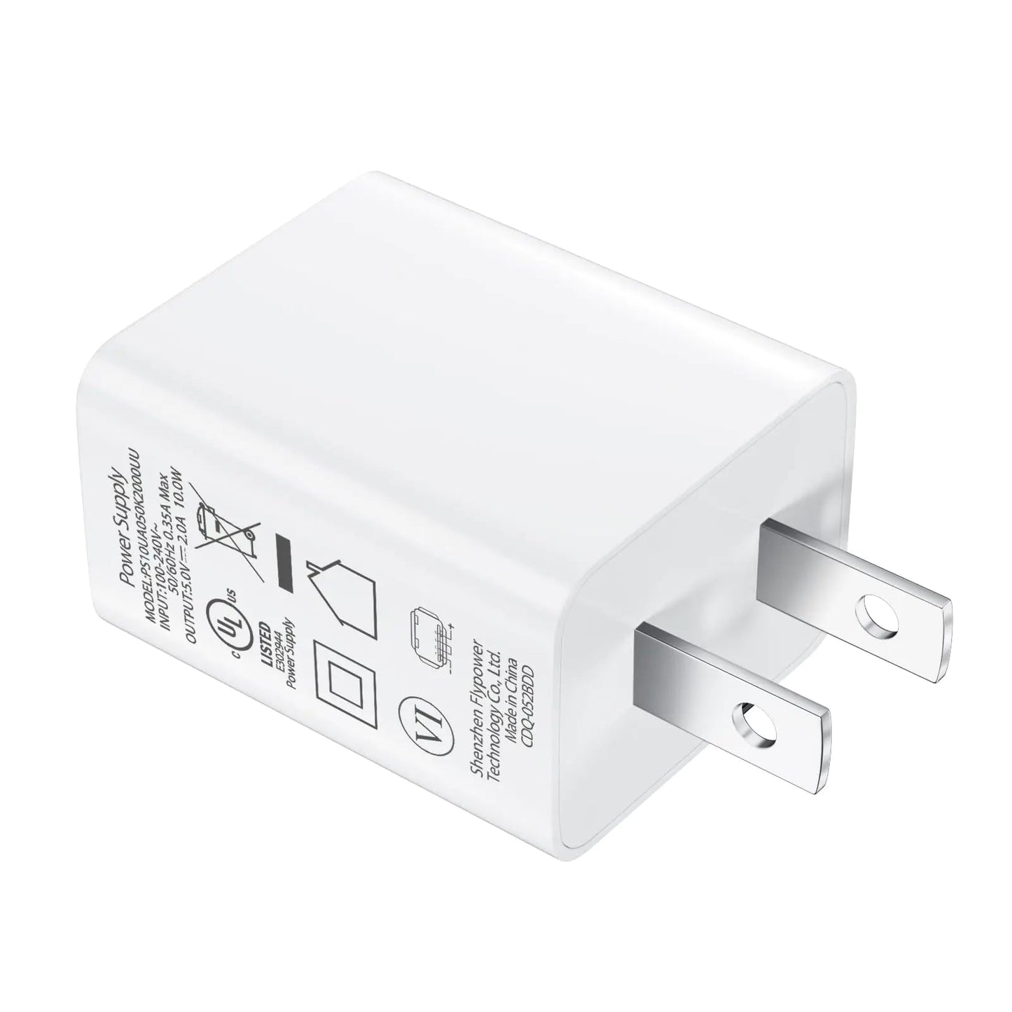 USB Wall Charger 2A 5V Power Adapter Single Port Plug Travel Charging Box for iPhonefor iPadCell Phone Charger Block Cube for Samsung Galaxy TabMoto LG Fire Tablet PhoneFiestas