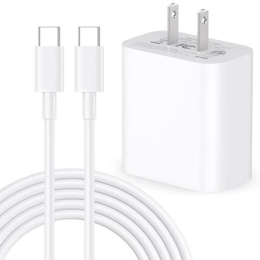 20W USB-C Fast Charger Plus Cable PhoneFiestas