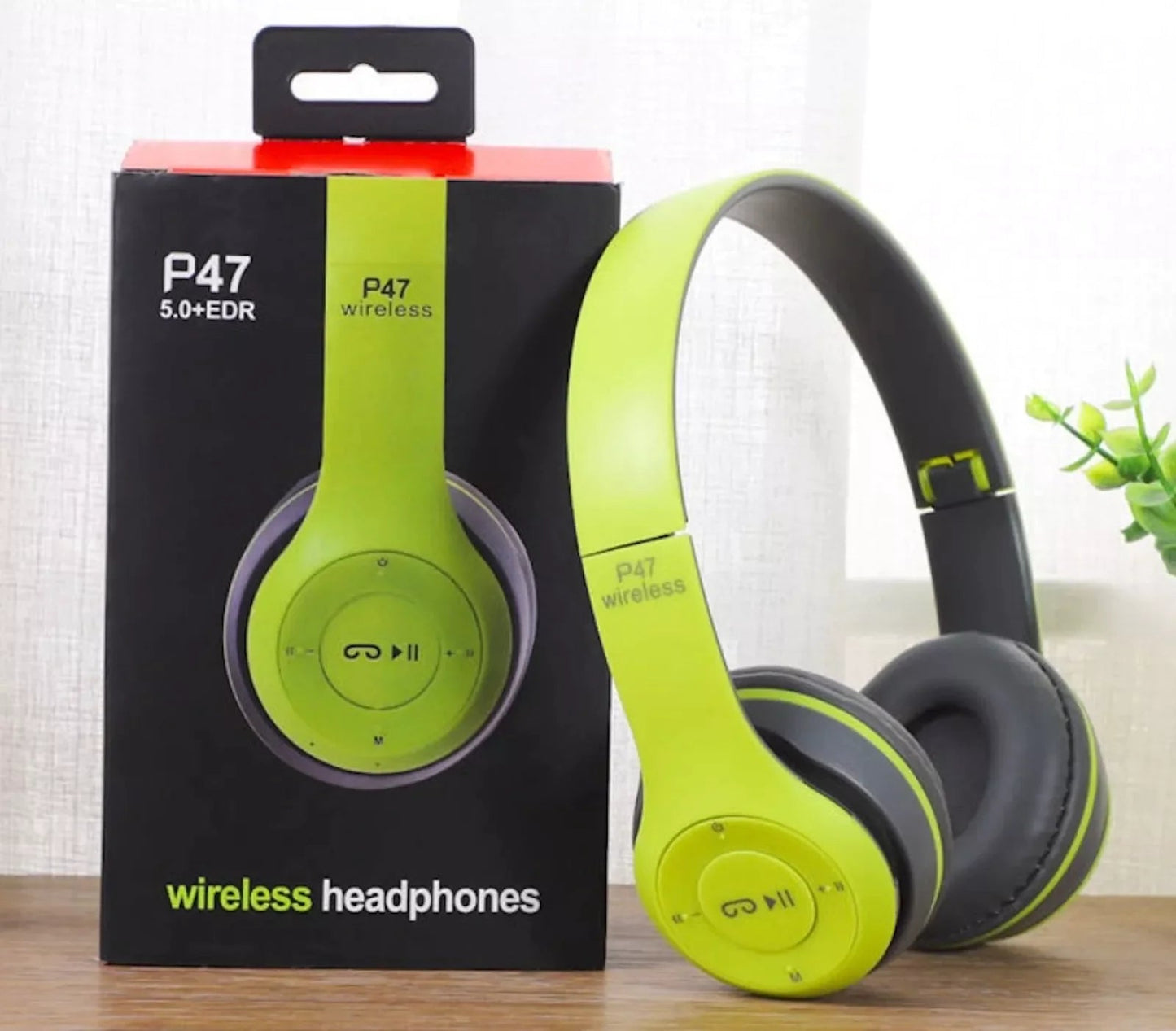 Wireless Bluetooth 5.0 Headphones Headset Over-Ear FM Radio MIC Foldable TF Card PhoneFiestas