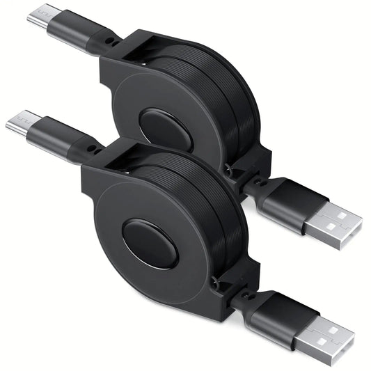 COOYA Retractable USB Type C Cable PhoneFiestas