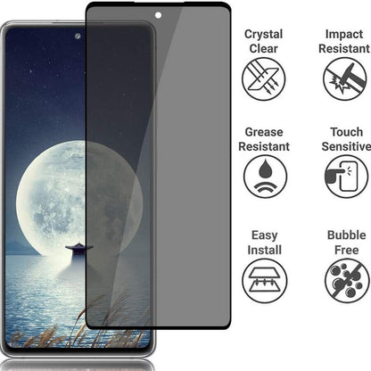Privacy Tempered Glass Screen Protector For Samsung Galaxy S23 S22 Puce Gaia
