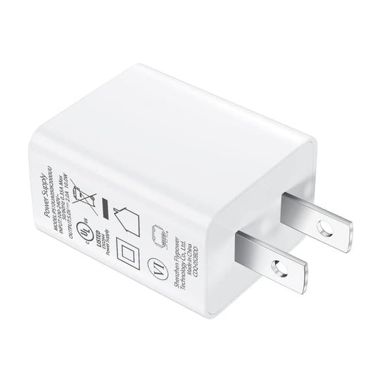 USB Wall Charger 2A 5V Power Adapter Single Port Plug Travel Charging Box for iPhonefor iPadCell Phone Charger Block Cube for Samsung Galaxy TabMoto LG Fire Tablet PhoneFiestas