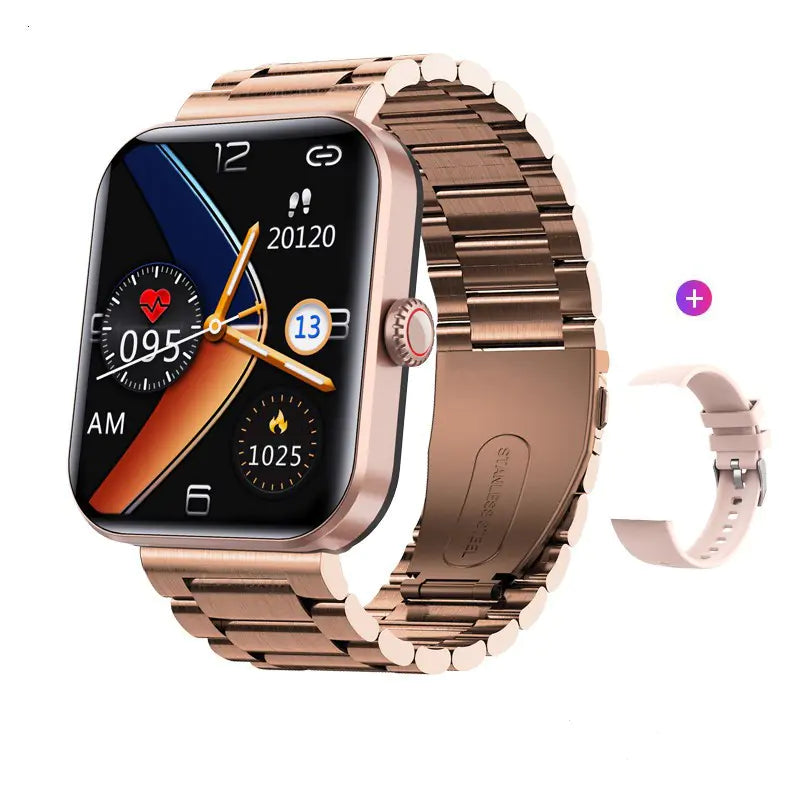 F57L Smart Watch with Temperature, Heart Rate & Step Tracker PhoneFiestas