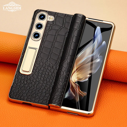 LANGSIDI Leather Case for Samsung Z Fold