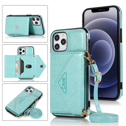 Fashionable Multi-Functional iPhone Case with Lanyard PhoneFiestas