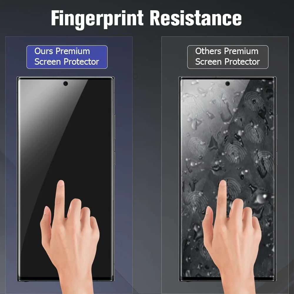 Tempered Glass Screen Protector Lens Hydrogel For Samsung S23 S22 Ultra Plus USA PhoneFiestas