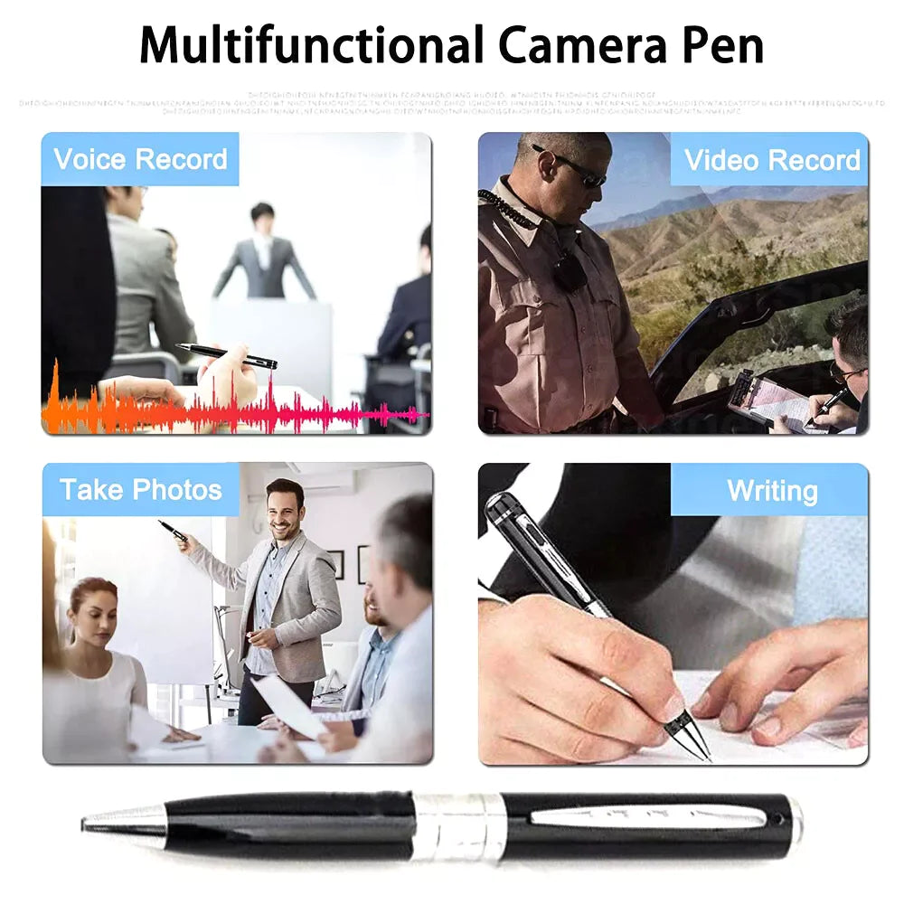 Pen Camera Cam Mini Hidden Pocket Audio Video Recorder DVR Security 1080P HD USA PhoneFiestas