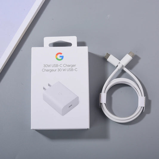 30W USB-C Fast Charger for Google Pixel