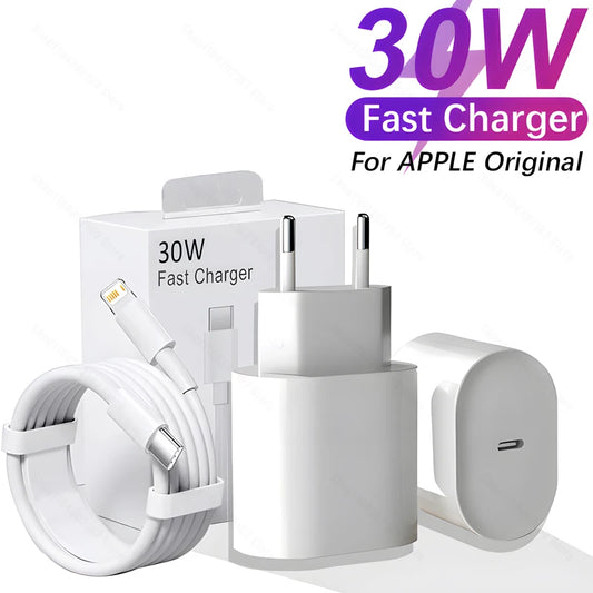 Original 30W Fast Charger for Apple