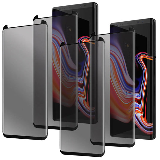 4-Pack Privacy Screen Protectors for Samsung Galaxy Note 9
