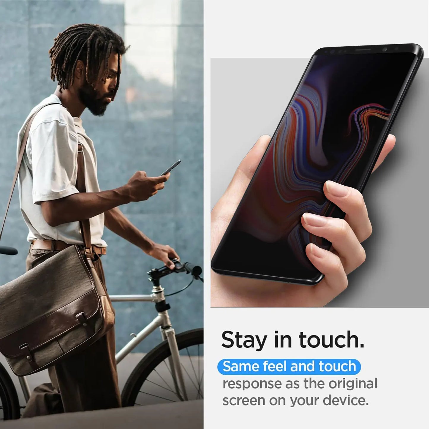 4-Pack Privacy Screen Protectors for Samsung Galaxy Note 9