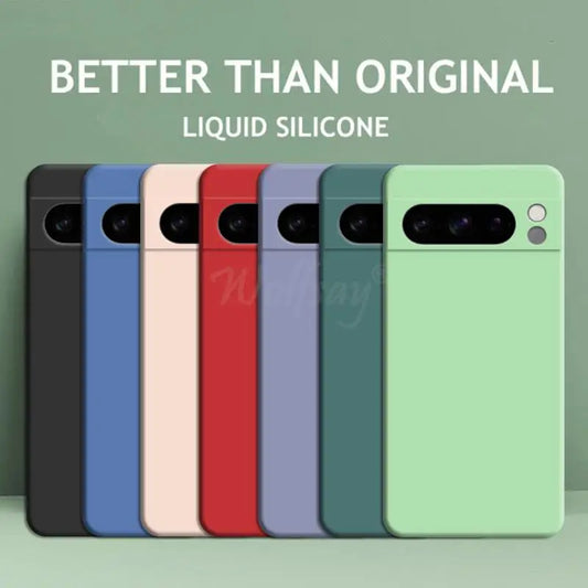 Liquid Silicone Case for Google Pixel 9/8/7/6 Series
