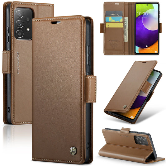 Luxury Leather Wallet Case for Samsung