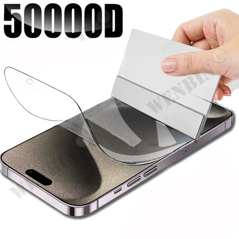 5-Pack Hydrogel Screen Protector for iPhone