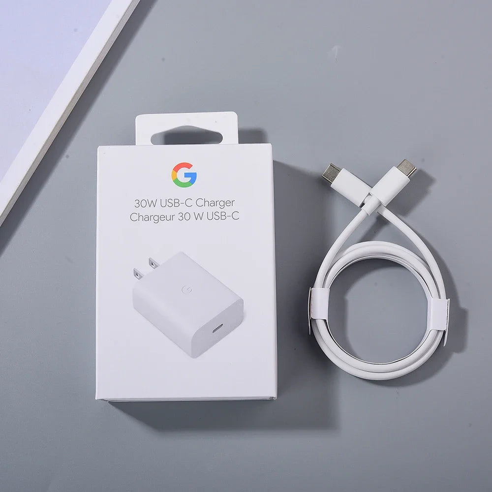 30W USB-C Fast Charger for Google Pixel