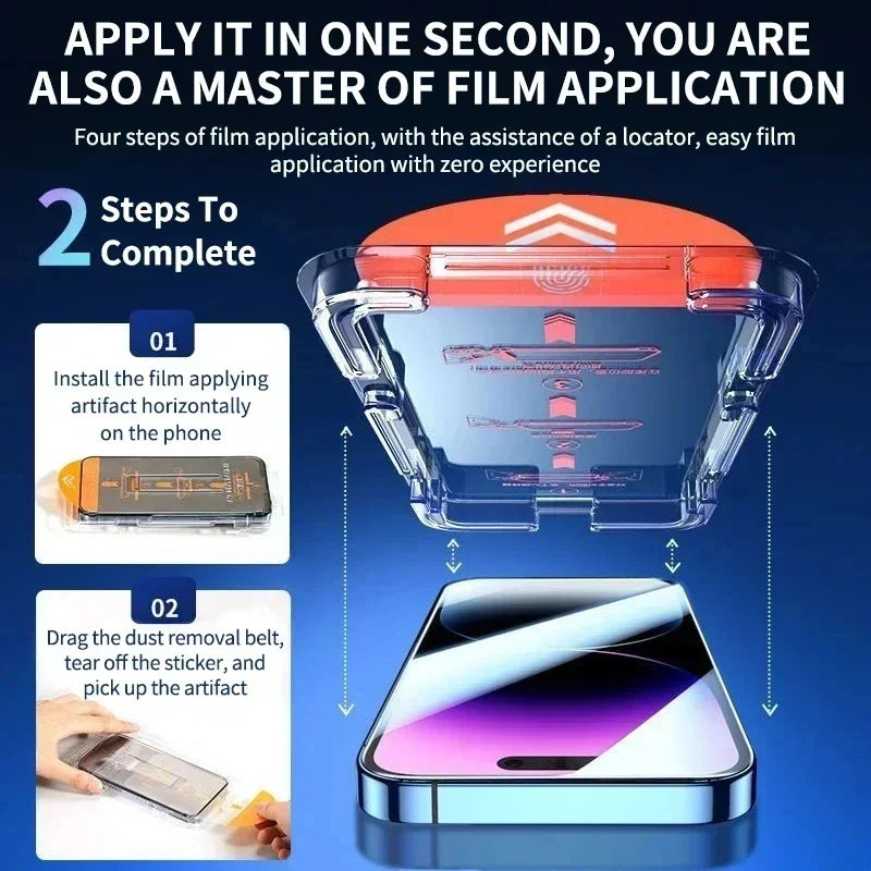3-Pack Oleophobic Screen Protector for iPhone
