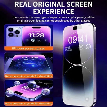 3-Pack Oleophobic Screen Protector for iPhone