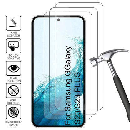 HD Tempered Glass Screen Protector for Samsung S23 Plus