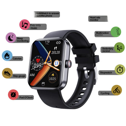 F57L Smart Watch with Temperature, Heart Rate & Step Tracker PhoneFiestas