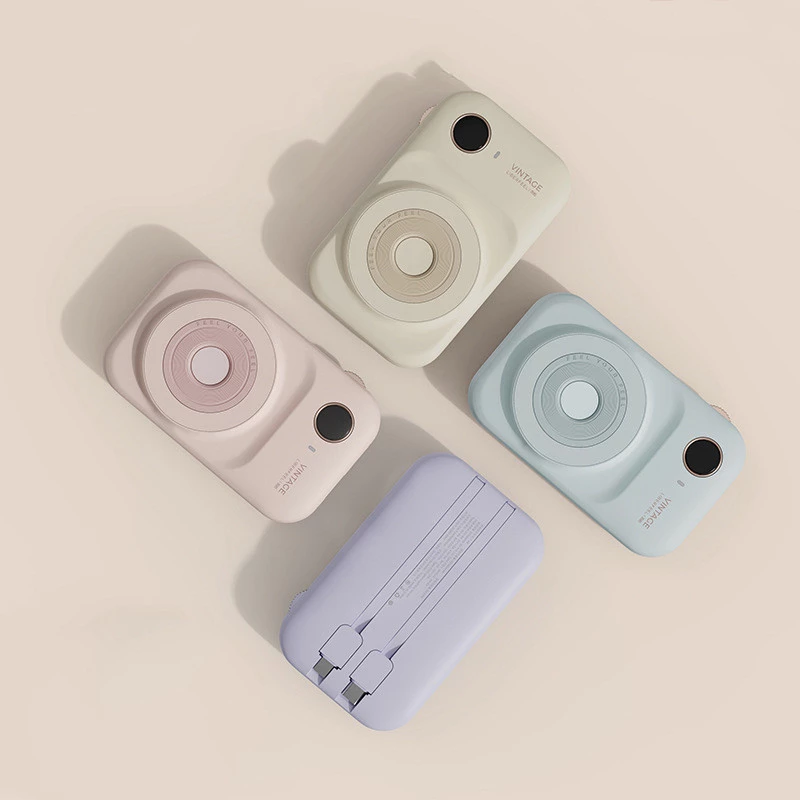 Magnetic Power Bank With Dual-Line Mini Powerbank Portable Charger Teal Simba