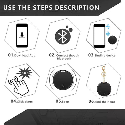 Bluetooth Mini GPS Tracking Air Key Tag Child Pet Finder Tracker Location Device PhoneFiestas