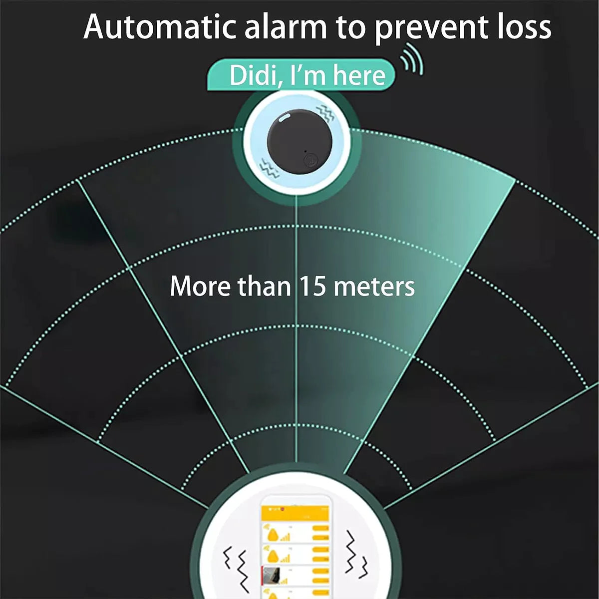 Bluetooth Mini GPS Tracking Air Key Tag Child Pet Finder Tracker Location Device PhoneFiestas