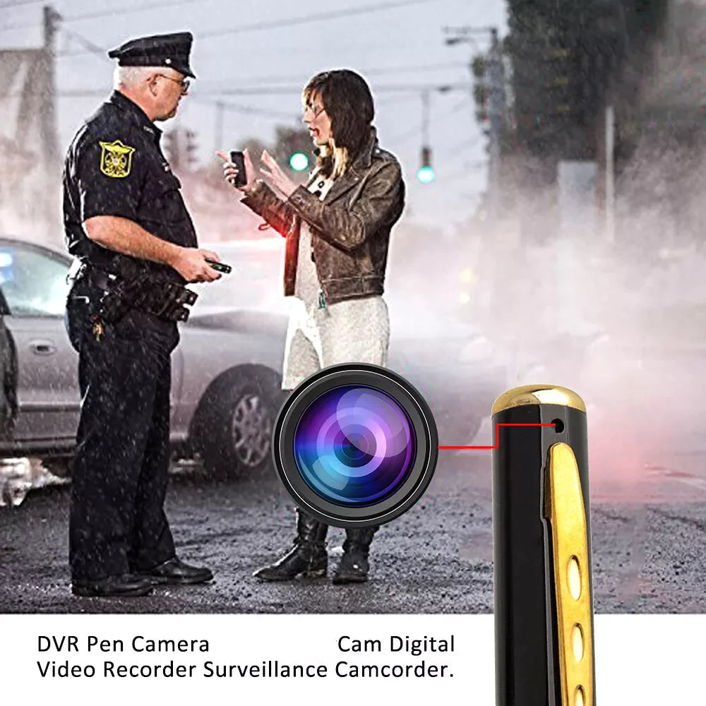 Pen Camera Cam Mini Hidden Pocket Audio Video Recorder DVR Security 1080P HD USA PhoneFiestas