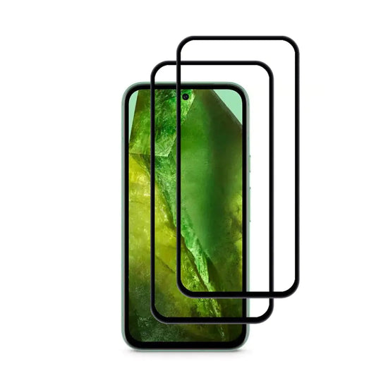 VIESUP for Google Pixel 8a 6.1" Screen Protector 2-Pack Full Coverage Ultra Clear Anti-Scratch Screen Tempered Glass for Google Pixel 8a 6.1-inch PhoneFiestas
