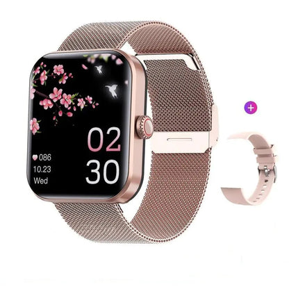 F57L Smart Watch with Temperature, Heart Rate & Step Tracker PhoneFiestas