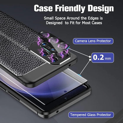 Tempered Glass Screen Protector Lens Hydrogel For Samsung S23 S22 Ultra Plus USA PhoneFiestas